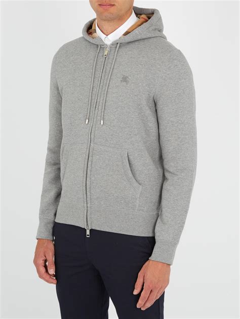 burberry zip hoodie mens|burberry half zip hoodie men.